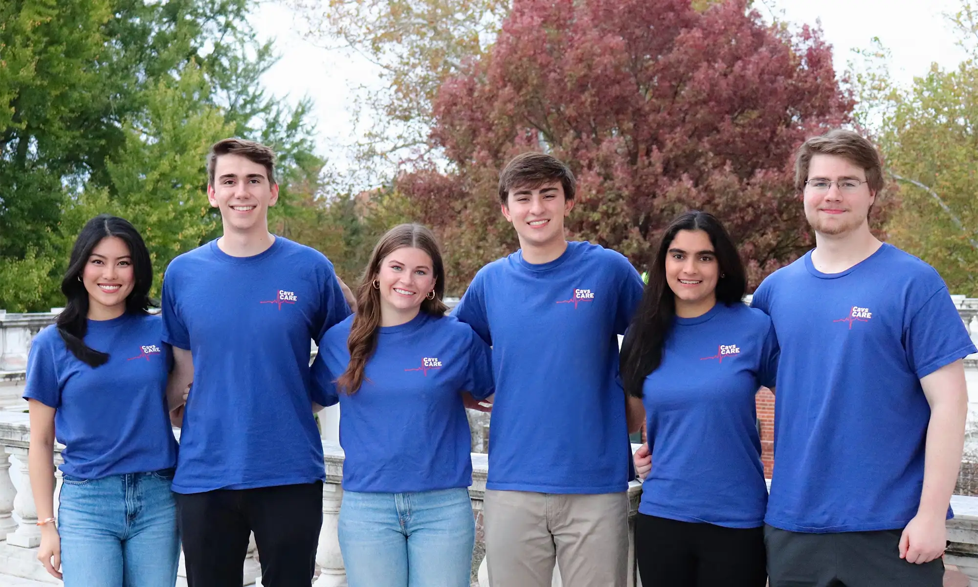Students leaders from CAVS Care